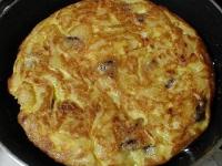 Salata cu omlete si ton Salata cu omlete si ton